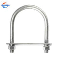 DIN3570 High Tensile SS304 SS316 Stainless Steel Bolts Round U-bolts Square U-bolts Free Sample
