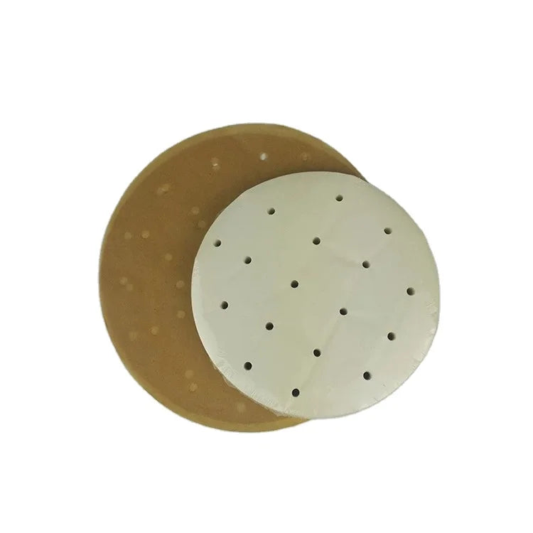 Food Grade Greaseproof Baking Paper Nonstick Silicone Coating Dim Sum Steamer for Cake and Package Industrial Use Print