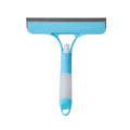 Double-Sided Window Screen Brush Cleaning Tool with Microfiber and TPR Scourer Design for Car Outdoor/Bathroom Use Box Packed