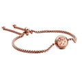 Engraved Constellations Adjustable Stainless Steel Charms Bracelet Women Jewelry Accessories Gift