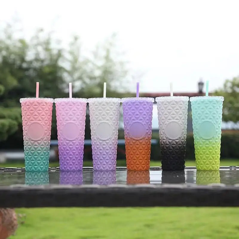 M  Cup 710ml Large Capacity Colorful Portable Outdoor Sports Water Cup Portable Outdoor Sports Cup