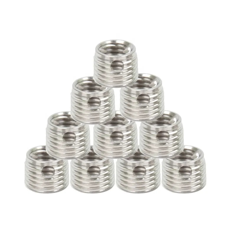 Screw Insert Self Tapping Threaded Insert Fiberglass Stainless Steel Fasteners Machining Services Professional Manufacturer