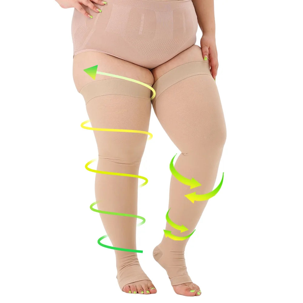 High Quality Thigh High Compression Stocking Varicose Veins Sock Compression Stockings Medical