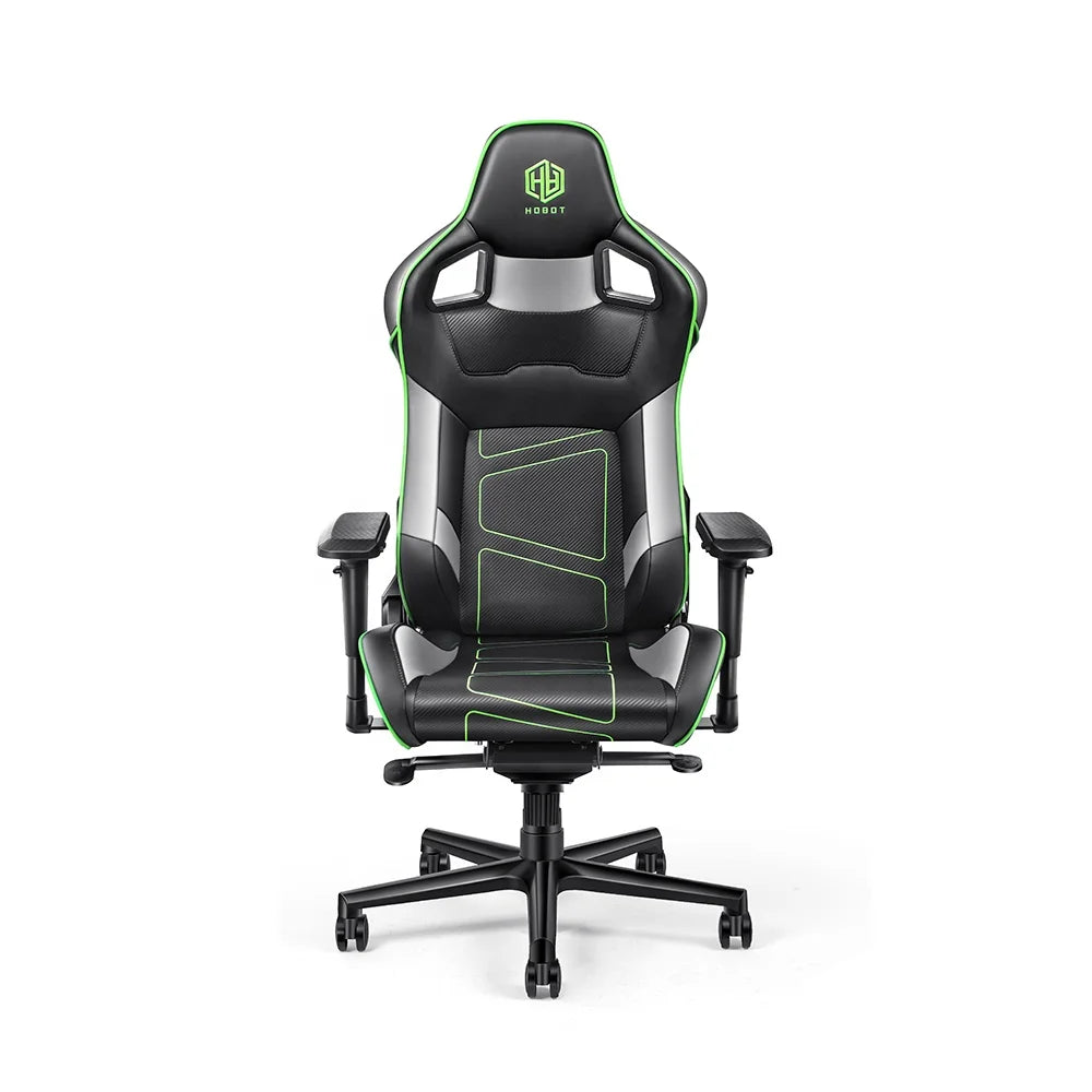Adjustable Height Reclining Swivel PU Leather Carbon Fibre Lift gaming Chair