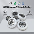 Cabin Sliding Gate Window Roller Wheel BSR62630-6 6x30x6 Plastic Concave Rollers Slides Track Bearing Roller for Shower Door
