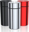 Portable Aluminum Storage Jar Airtight Smell Proof Screw Cap Metal Waterproof Small Bottle Multipurpose Coffee Tea