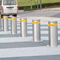 Road Hydraulic Bollard Cylinder Electric Lifting Bollards Safety Stainless Crash Protection Bollard