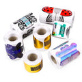 Wholesale 100pcs/set Aluminum Nail Sculpture Forms Acrylic UV Gel Extension Nail Tools Nail Forms Papers Extension Logo Sticker