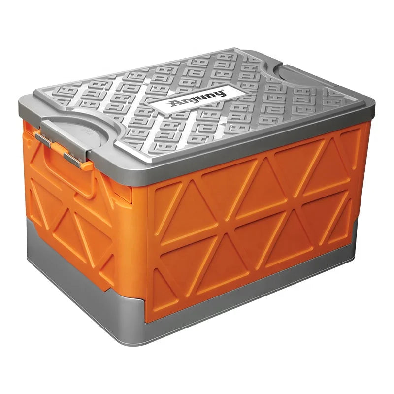 Anjuny Creative Large Storage Box Multifunctional and Foldable Practical PP Plastic Daily Use Finishing Box