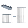 Provide Logo Drying Kitchen Out Roll up Dish Rack Over the Sink