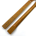 Custom Nitro Finished 25.5" TE Roasted Tiger Flame Maple Electric TL Neck Guitar with Maple Fingerboard