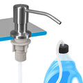 Hotel Kitchen Hand Soap Dispenser Metal Liquid Soap Application