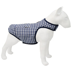 Wholesale Big Dog Plaid Jacket Keep Warm Dog Winter Clothes Waterproof Pet Clothes Ropa Para Perro Dog Jacket