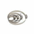 6mm-25mm Stainless Steel Mini Fuel Line Pipe Hose Clamp Clip Optional Size for Air Hose Water Pipe Fuel Hose Silicone