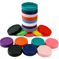 WIDE MouthI or REGULAR Mouth Plastic Mason Jar Caps Lids 70mm 86mm