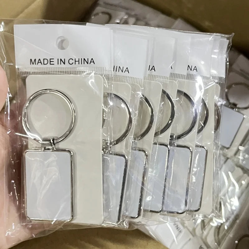 Personalized Metal Keychains Custom Photo Design for Business Gifts Factory Customized Metal Keychains