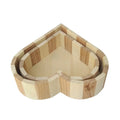 Elegant Unfinished Polished Wooden Fruit Candy Boxes Handcrafted Gift Packaging for Candies Fruit Wood Crafts Wooden Wall Signs