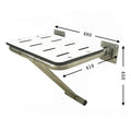 Wall Mounted Non-slip Chair Durable Foldable Bath Seats With Wall Hung Stainless Steel Elderly Folding Shower Chair