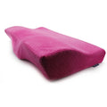 5 Color Soft Velvet Memory Pillow for Eyelash Extension Healthy Salon Sleeping Cervical Shape Airplane Camping Use Eco-Friendly