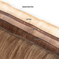 New Design Flat Weft Hair Extensions No Return Hair Thin Soft Light Cuticle Intact Genius Hair Weft