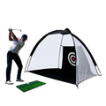 Portable Golf Hitting Practice Nets with Target Backyard Driving Range Golf Training Indoor Outdoor Sport Golf Chipping Net