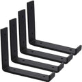 Sheet Metal Factory's Wall-Mounted Clothes Hanger Rack Shelf Bracket Powder Coating and Bending Machining Brackets Product