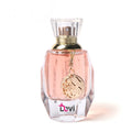 Devi Wholesale OEM/ODM 50ml Oval Perfume Glass Bottle with Pump Sprayer Hot Stamping Carton Packaging Empty Refillable