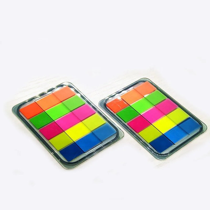 50 Sheets of Waterproof PET Transparent Sticky Notes for Students with Strong Stickiness