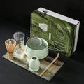 7Pcs Set Handmade Home Easy Clean Matcha Tea Set Tool Stand Kit Bowl Whisk Scoop Gift Ceremony Traditional Japanese Accessories
