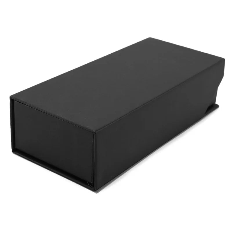 Shades Pu Leather Sunglasses Box Flap Glasses Storage Box Retro Sunglasses Box Custom 2024