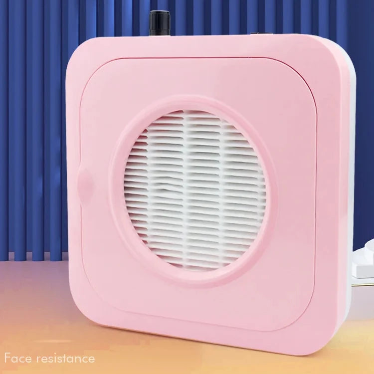 Professional 80w Nail Table Drill Vacuum Dust Collector Machine Nail Art Dust Cleaner Machine