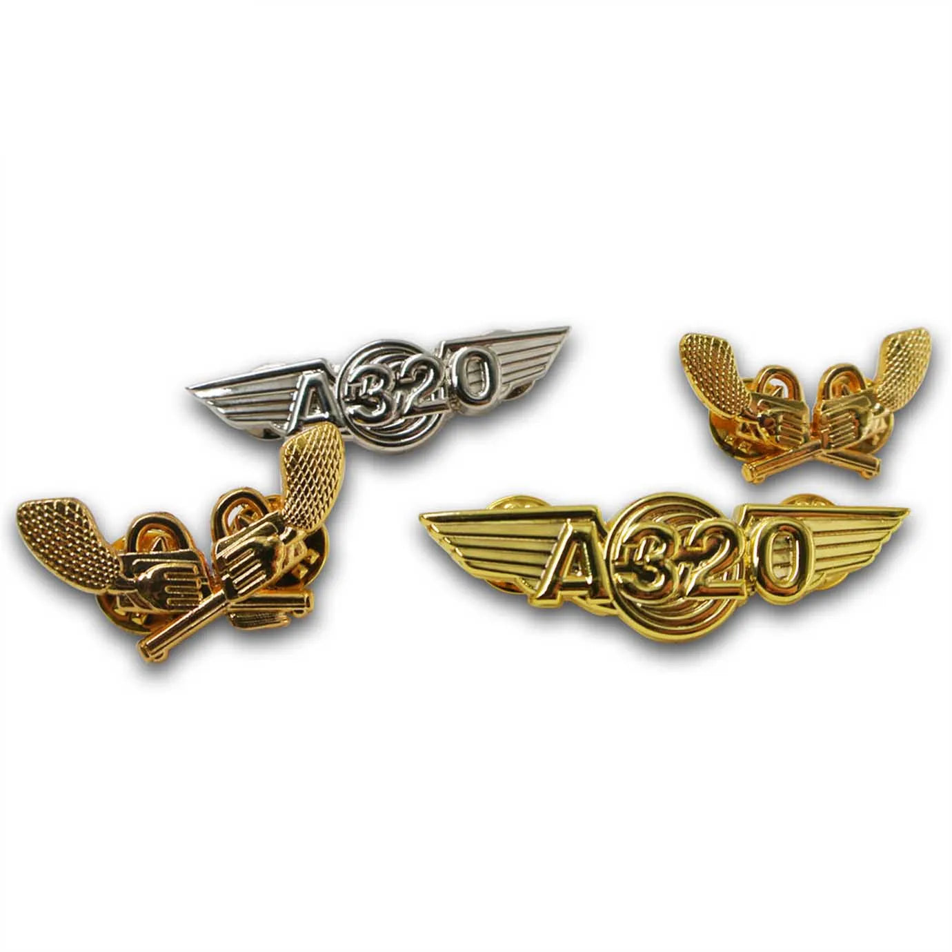 Free Sample Customised Zinc Alloy Novelty Souvenir Cheap Security Badge Custom Aviation Uae Lapel Pins for Clothes