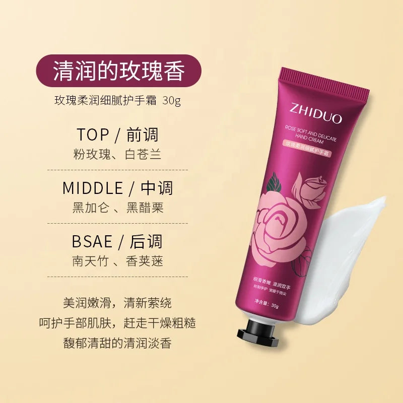 ZHIIDUO Private Label Hand Milk Cream Cute Moisturizing Hand Cream