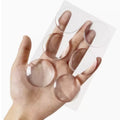 Transparent Clear Door Stopper Wall Protector - Round 12pcs Wall Shield Bumper Guard From Door KnobsSturdy Self Adhesive