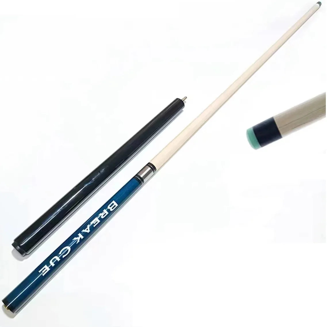 Professional Premium Billiard Pool Snooker 143cm 3-PC 13.5mm Tip Jump Break Punch Cue Stick