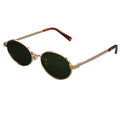 2025 Retro Sunglasses Unisex Metal Gradient Lens Travel Fashionable Luxury Comfortable UV Protection White Gold Red Pink for