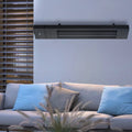 Electric Home Infrared Patio Outdoor Heater With Remote Control Outdoor 1800W Wall Mounted Patio Heater
