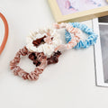 Scrunchies Hair Ties Silk Satin Scrunchy Hair Elastics Bands Ponytail Holder Pack of Neutral Hair Accessories Women