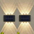 Up and Down Solar Wall Light Outdoor Decoration Garden Courtyard Home Wall Light Waterproof Luminous Outdoor