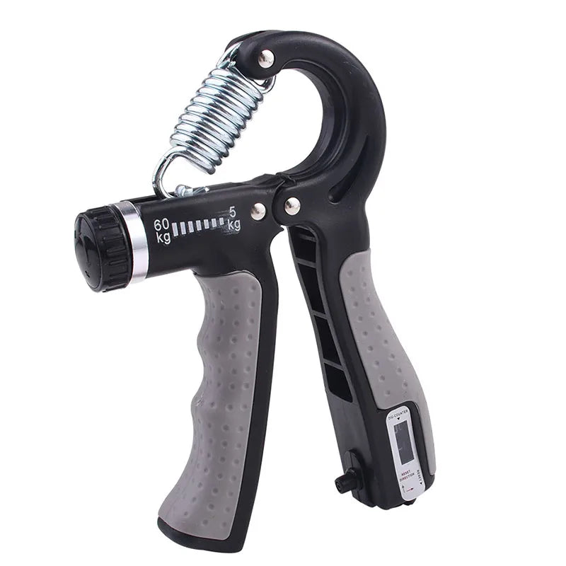 Adjustable 10-60KG Hand Resistance Gripper Exerciser Wrist Arm Finger Muscle Strengthener Hand Grip With Counter