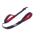 Hot Sale Padded Handle Dog Leash Heavy Duty 4ft Long Double Handle Leash Reflective Safety Nylon Leash Walking Lead for Dogs