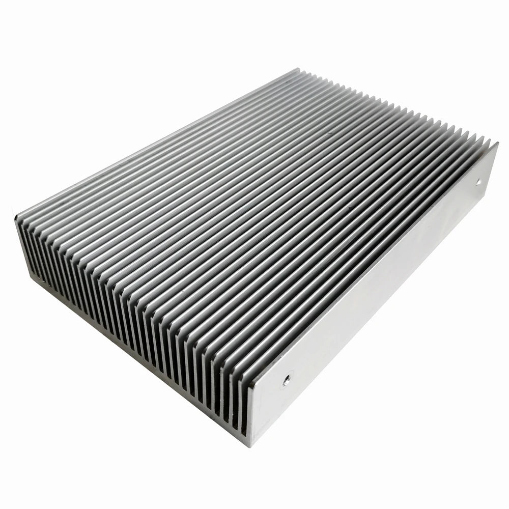 Aluminum Alloy LED Heat Sink 120(W)*36(H)*185(L)mm Spot Light Heatsink Profile