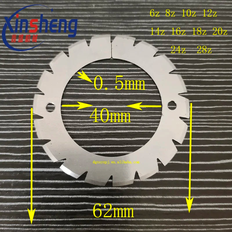 Blade  STAHL & MBO 60x40x0.5 18z   Stahl  folding machine  parts  Circular blade