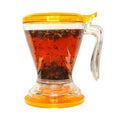 Brewmaster Teamaker 20oz 600ML Tea Steeper Large Tea Strainer with Fine Mesh Bottom Dispensing Coffee Tea Set
