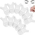 Clear Mini Lash Lift Shield Eyelash Extension Brush Y Shaped Grafted Perming Eyelashes Comb Tools
