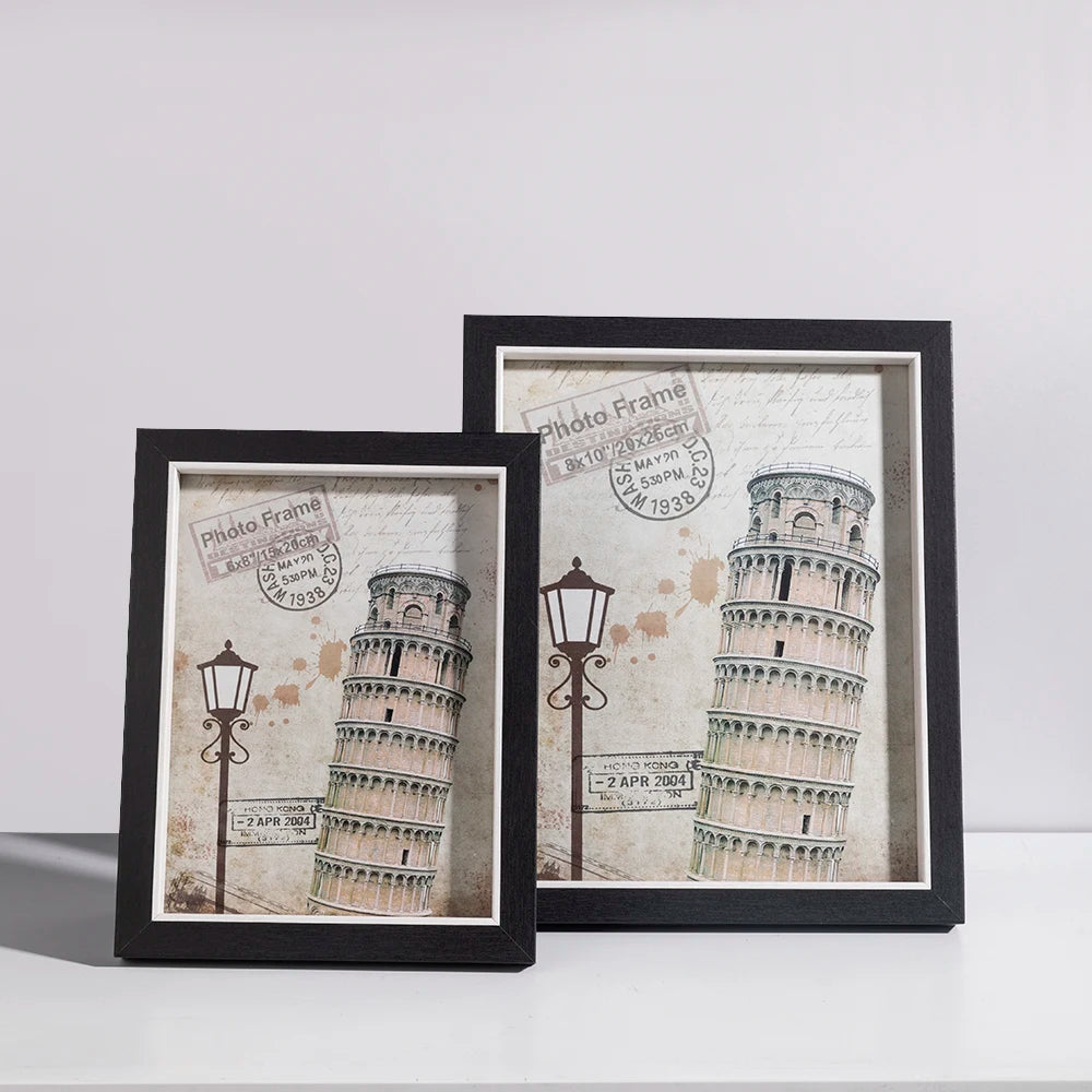 Merlin Living Nordic Home Decor Wood Frames Set Wholesale Wooden Photo Frame for Hotel Decor