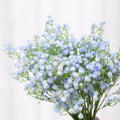 Gypsophila Artificial Flowers for Wedding Bridal Bouquet Christmas Decor Graduation Party Outdoor Home Office Fake Water Plants