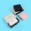 PandaSew Luxury Custom Logo Aseptic Recycled Sponge Lining Paper Box for Jewelry Necklace False Eyelashes Tea Box Packaging
