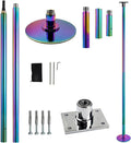 Sturdy Durable Dance Pole Set for Home Gym or Studio Stainless Steel 45mm Pole for Full-Body Fitness Workouts for Pole Dancing