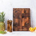 Extra Large Cutting Board Wood Chopping Block Walnut Cutting Board Large End Grain Cutting Board